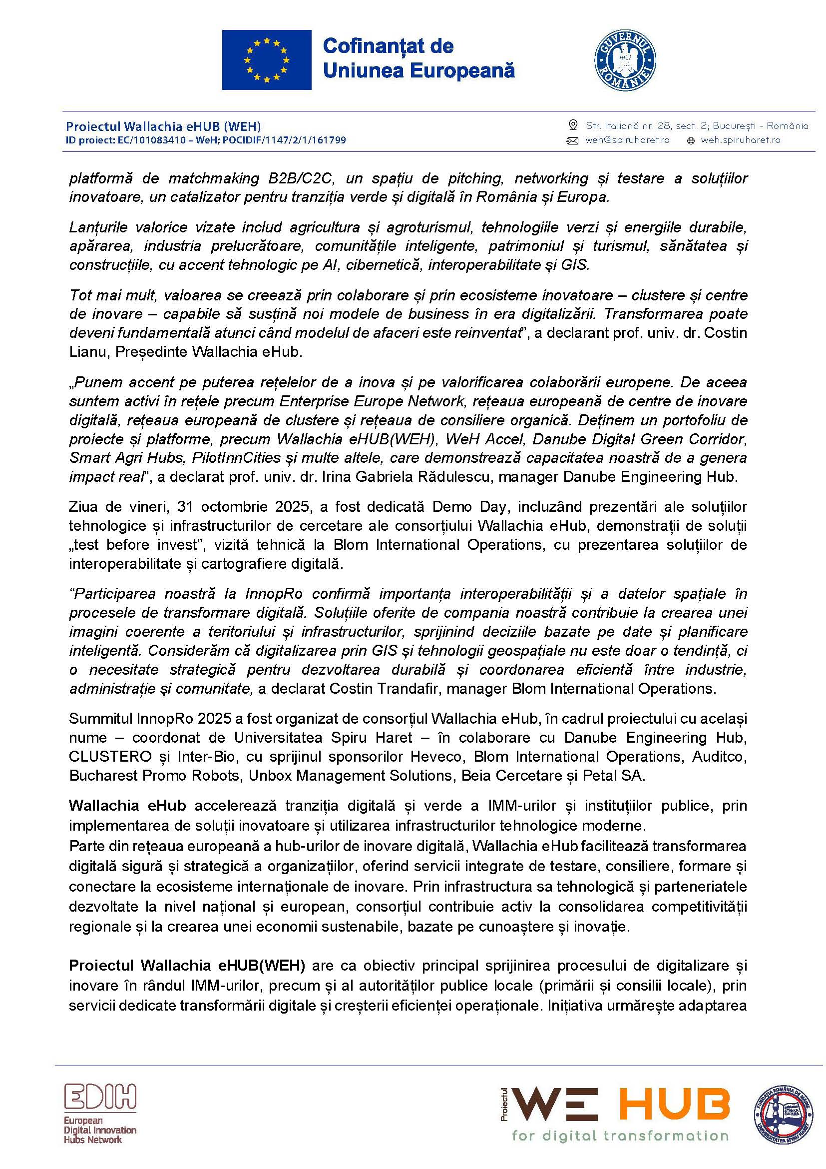 Comunicat InnopRo2025 7.11.2025 Page 2