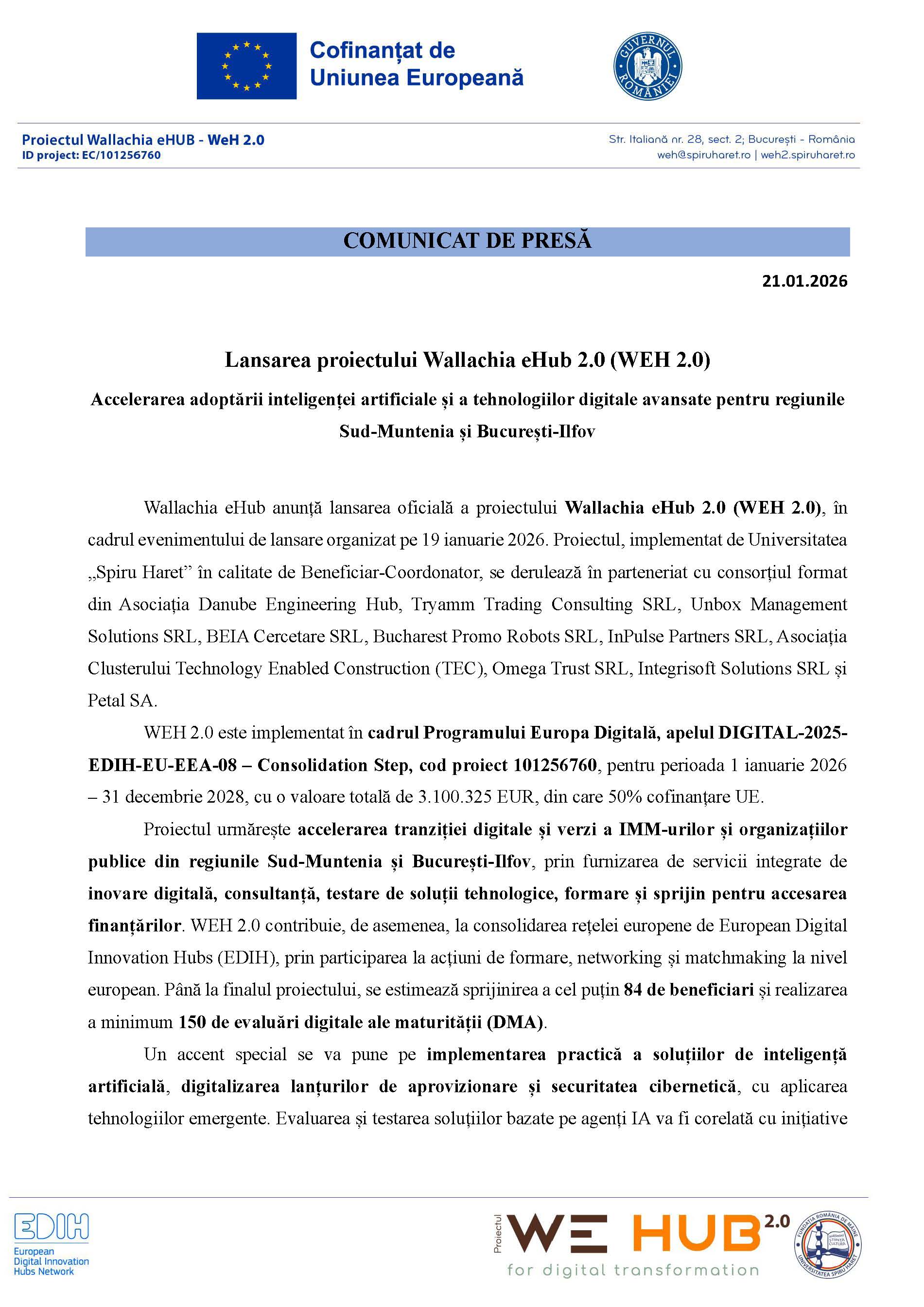 Comunicat WEH2 21.01.2026 Page 1
