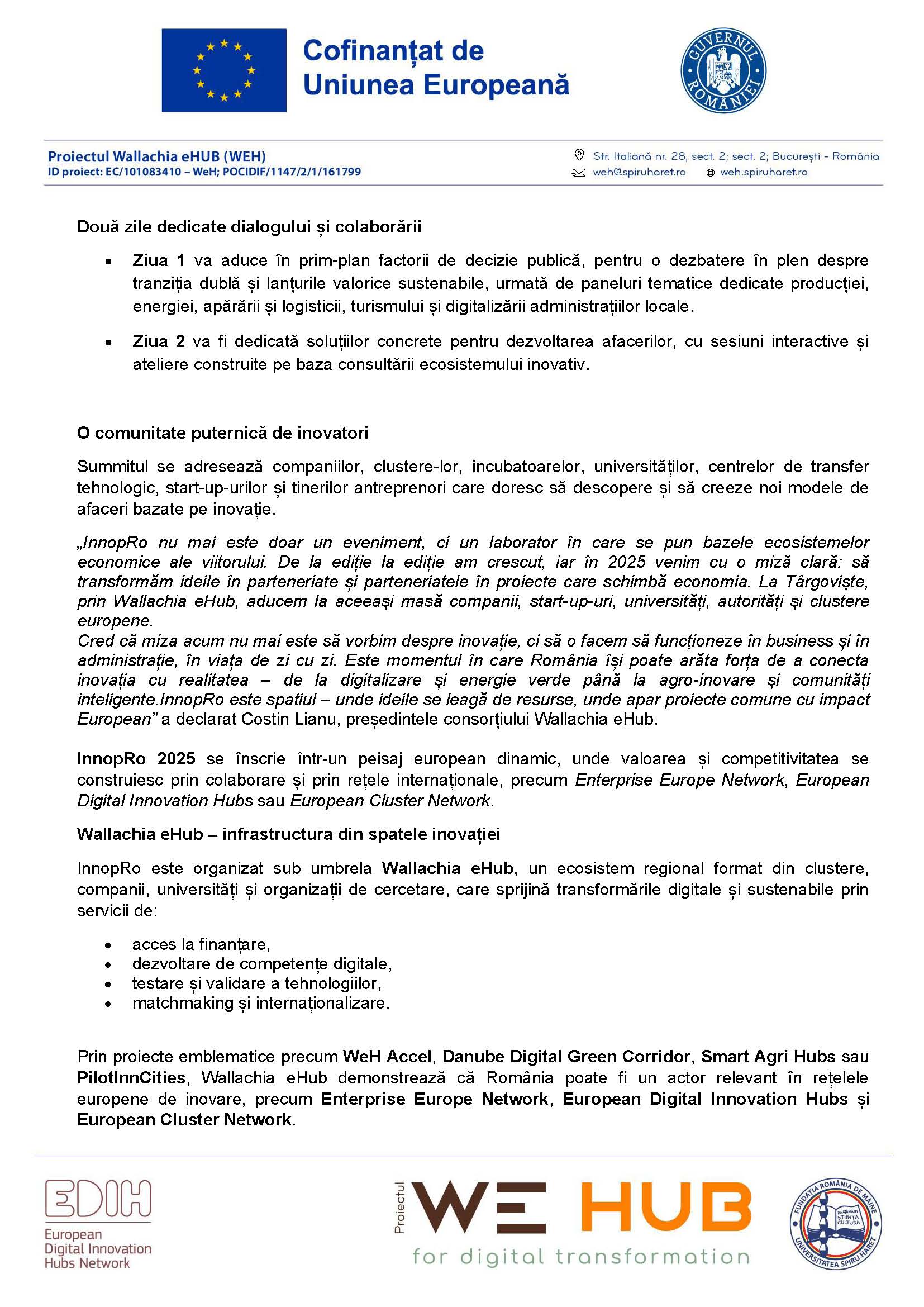 Comunicat InnopRo2025 23.09.2025 Page 2