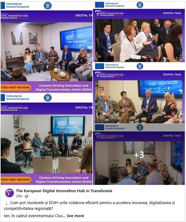 Digital Talk Clusters Driving Innovation and Digital Transformation within EDIHs