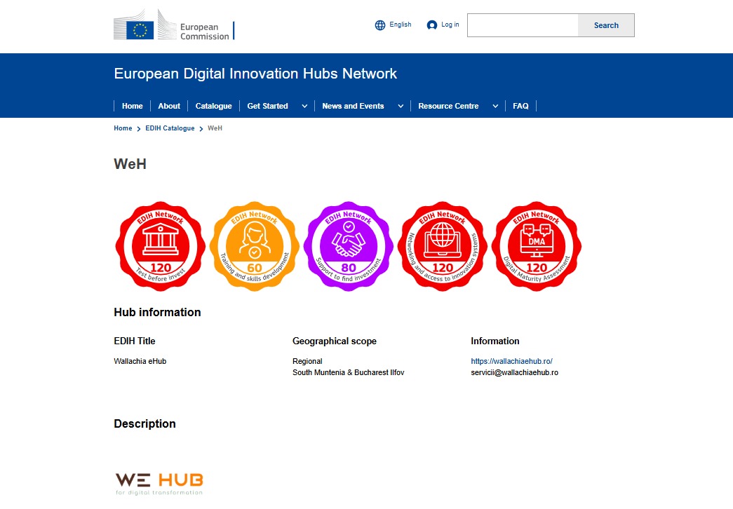 Insigne EDIH WEH Noi 2025