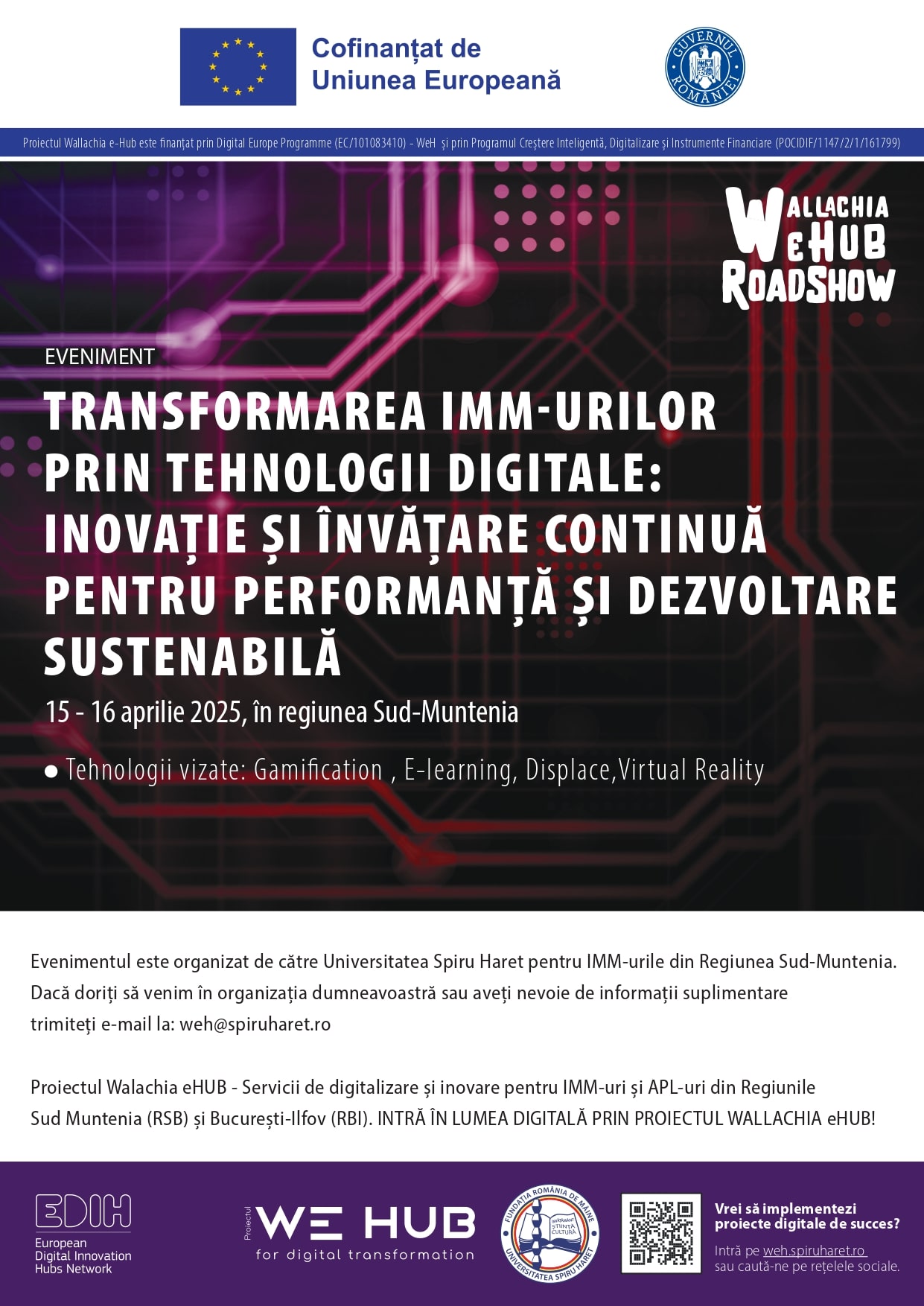 Anunț apr2025 roadshow