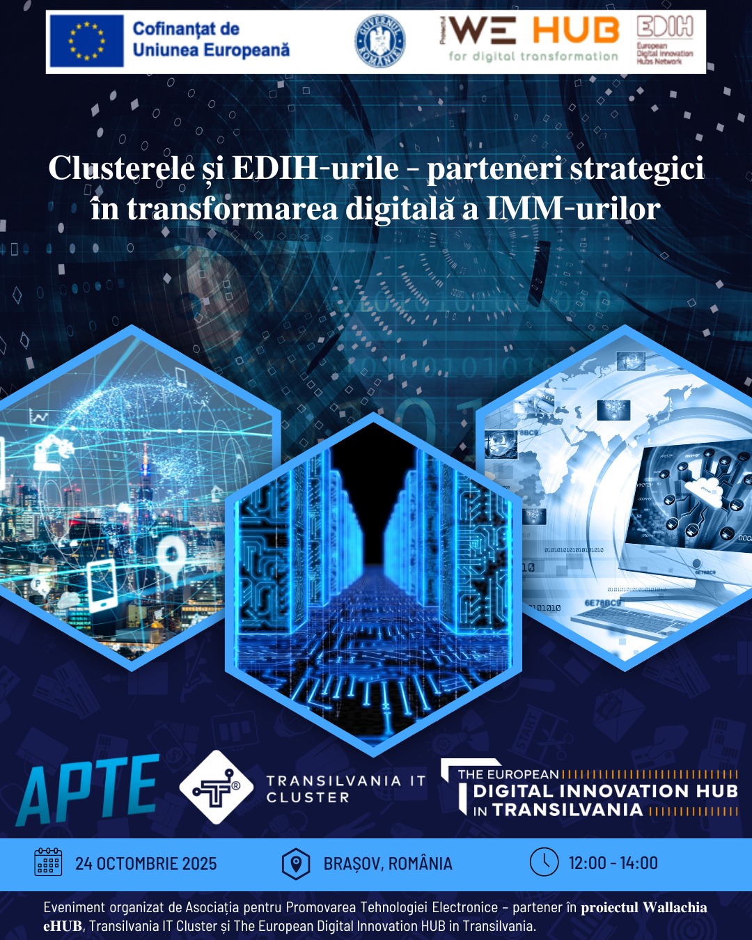 Co organizare Clustere APTE 24 Octombrie 2025
