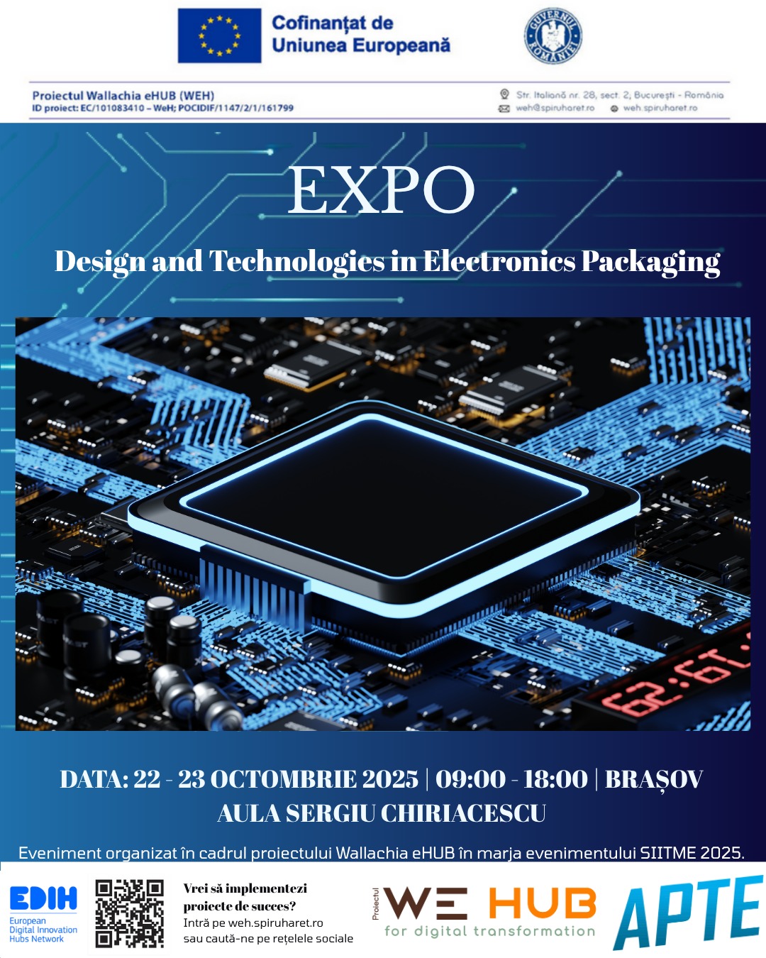 Expo APTE 22 23 Octombrie 2025