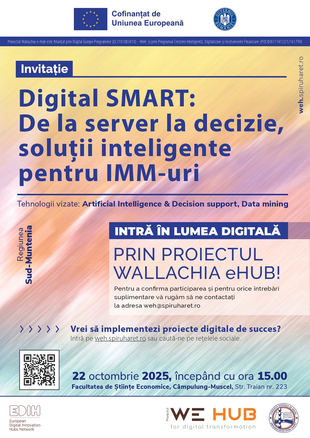 Invitatie eveniment 22oct2025