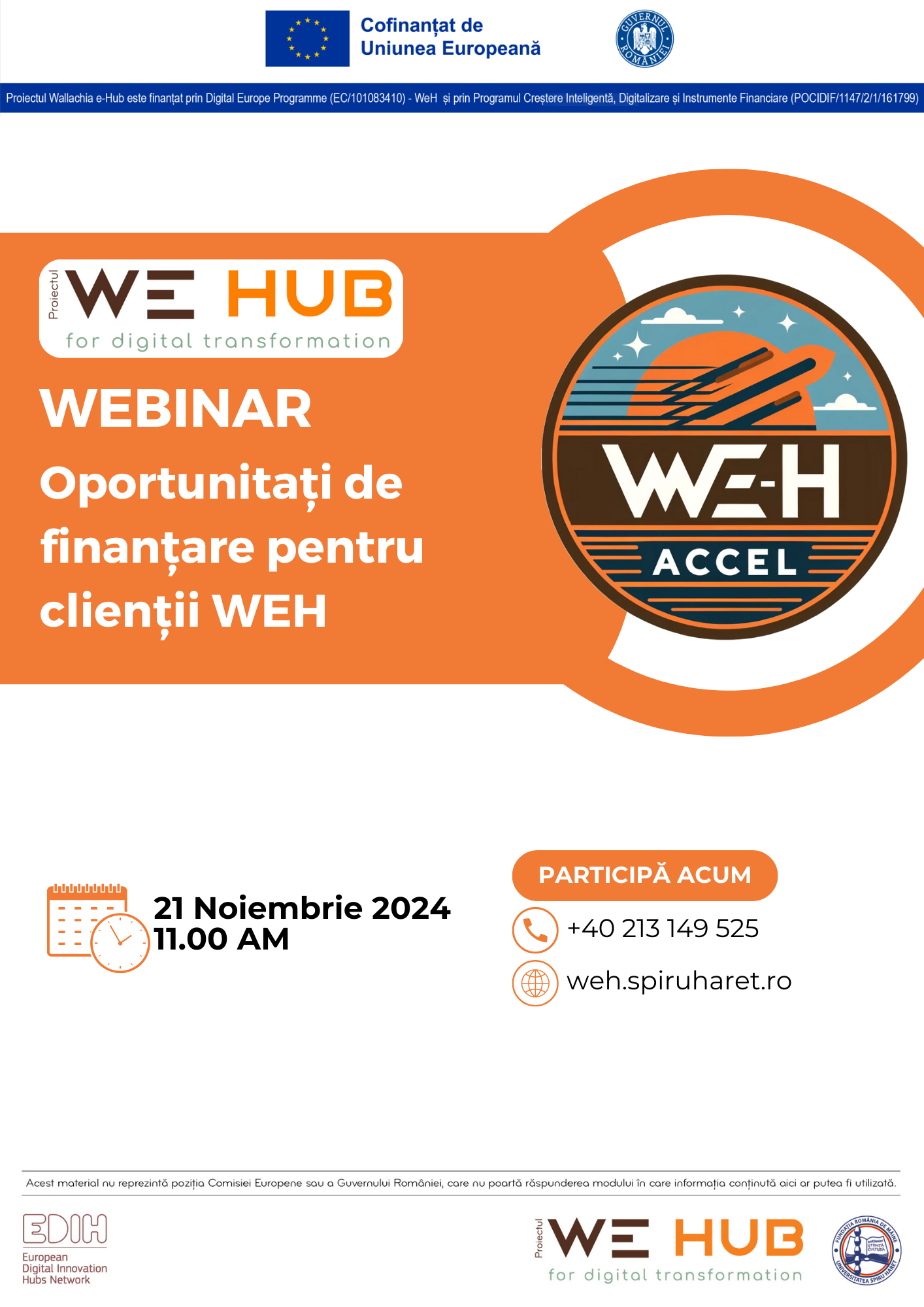 Afis Webinar 21 Noiembrie 2024